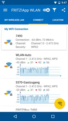 FRITZ!App WLAN android App screenshot 1